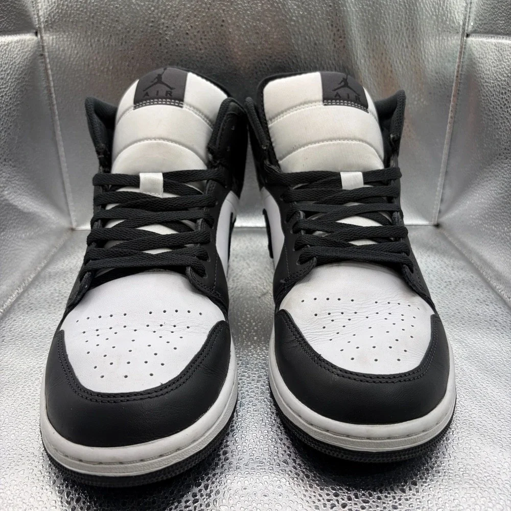 Size 11.5 Nike Air Jordan 1 Mid SE Off-Noir Black White Mens Shoes FB9911-001
